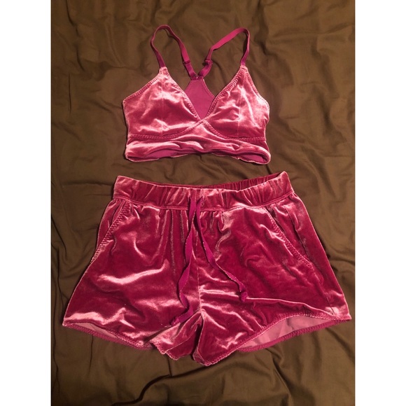 NWOT! Fabletics Velvet Set! - Picture 2 of 11